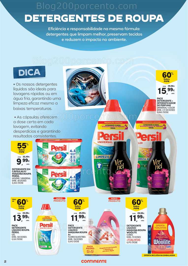 Antevisão Folheto CONTINENTE Especial Limpeza do Lar Promoções de 2 a 18 janeiro