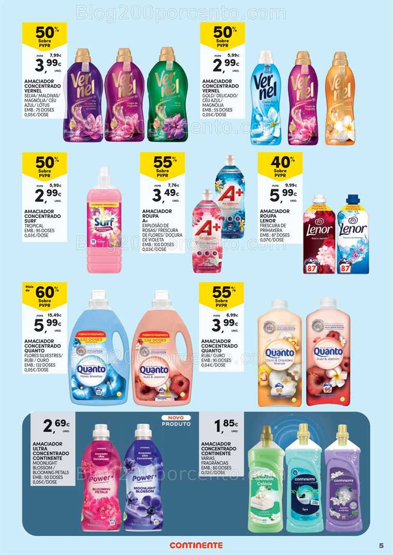 Antevisão Folheto CONTINENTE Especial Limpeza do Lar Promoções de 2 a 18 janeiro