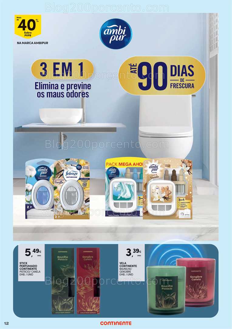Antevisão Folheto CONTINENTE Especial Limpeza do Lar Promoções de 2 a 18 janeiro