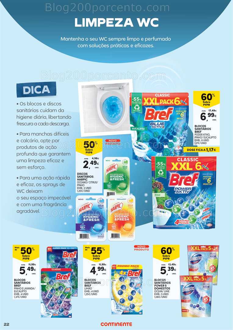 Antevisão Folheto CONTINENTE Especial Limpeza do Lar Promoções de 2 a 18 janeiro