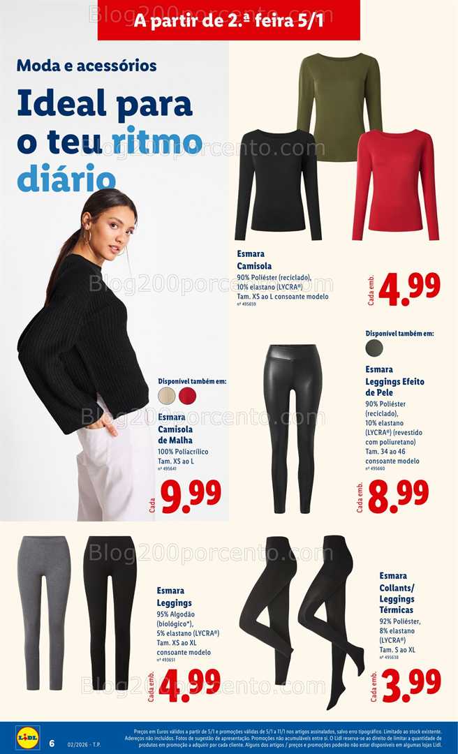 Antevisão Folheto LIDL Bazar Promoções de 5 a 15 janeiro