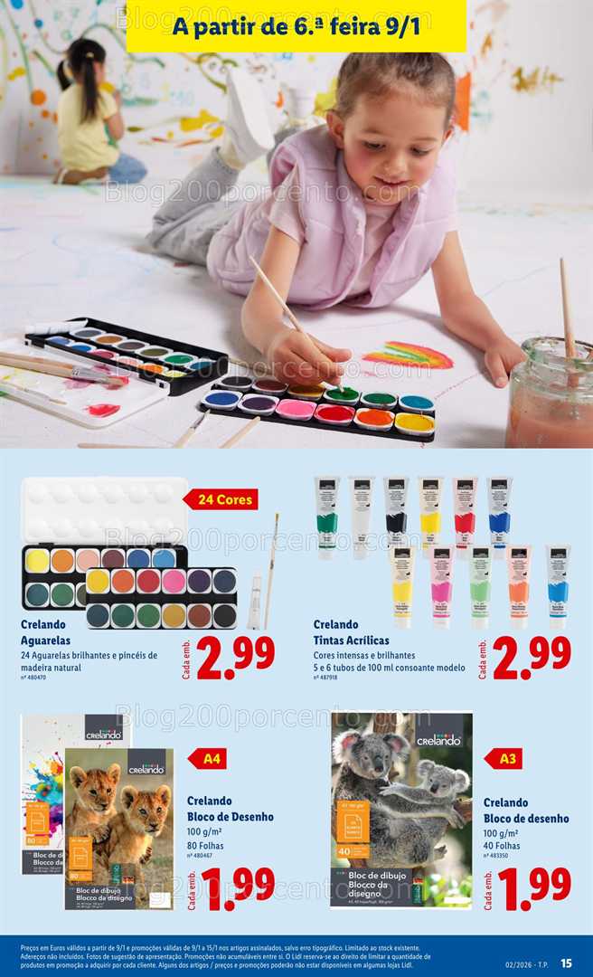 Antevisão Folheto LIDL Bazar Promoções de 5 a 15 janeiro