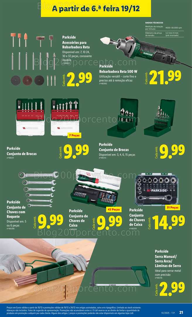 Antevisão Folheto LIDL Bazar Promoções de 15 a 25 dezembro