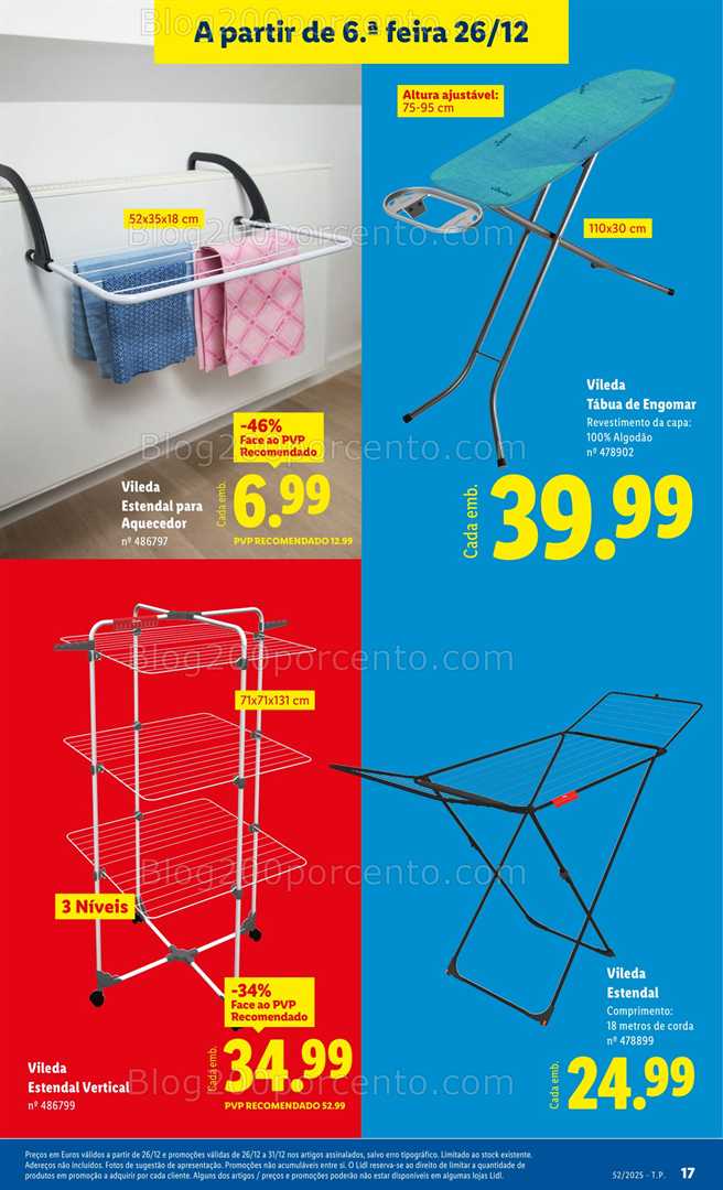 Antevisão Folheto LIDL Bazar Promoções de 26 a 31 dezembro - Edição Digital