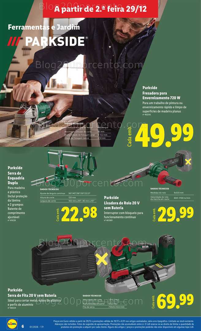 Antevisão Folheto LIDL Bazar Promoções 29 dezembro a 8 janeiro