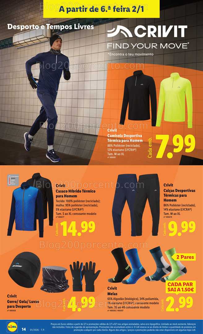 Antevisão Folheto LIDL Bazar Promoções 29 dezembro a 8 janeiro