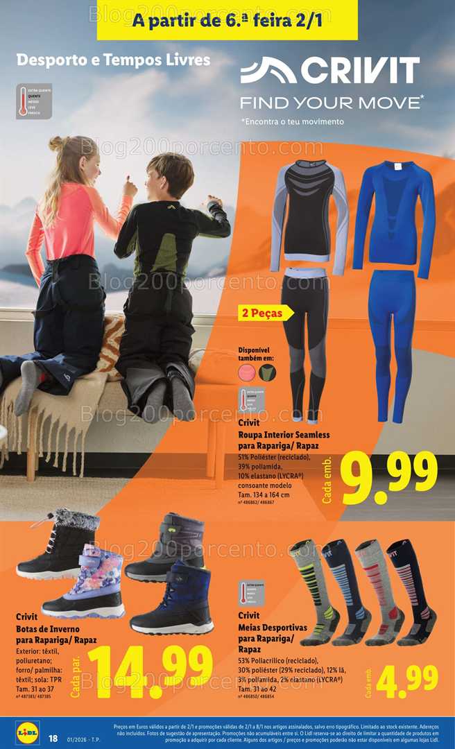 Antevisão Folheto LIDL Bazar Promoções 29 dezembro a 8 janeiro