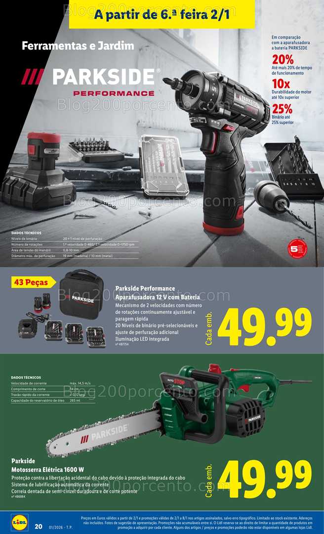 Antevisão Folheto LIDL Bazar Promoções 29 dezembro a 8 janeiro