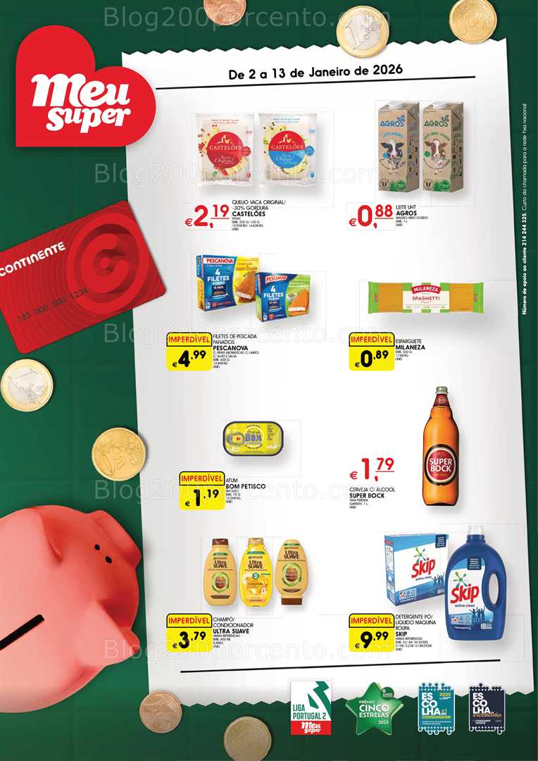Antevisão Folheto MEU SUPER Promoções de 2 a 13 janeiro