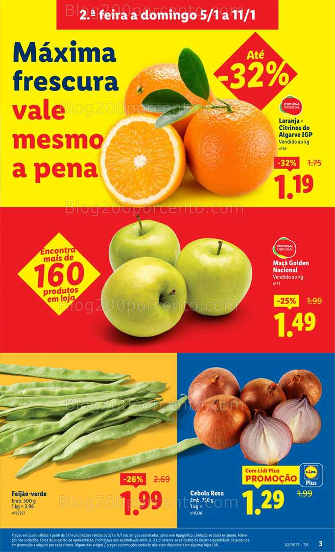 Antevisão Folheto LIDL Promoções de 5 a 11 janeiro