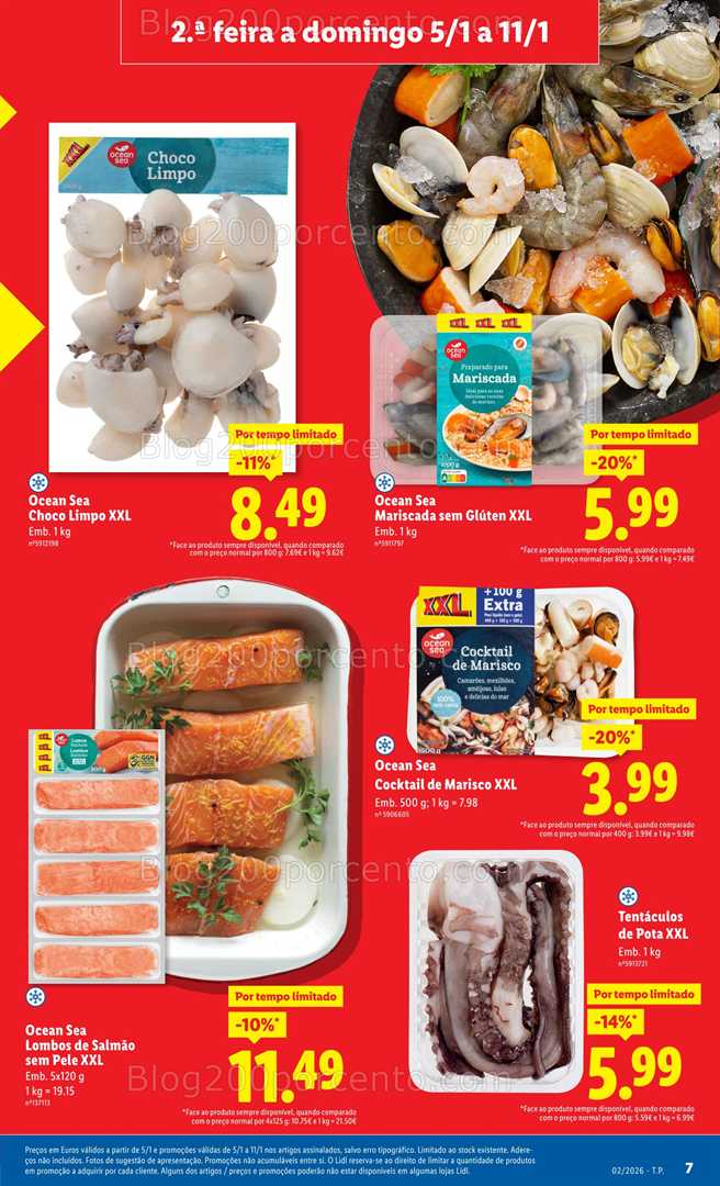 Antevisão Folheto LIDL Promoções de 5 a 11 janeiro