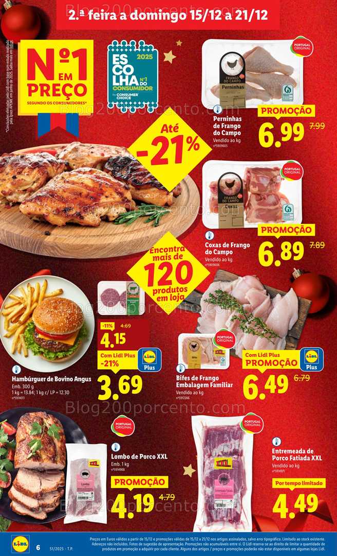 Antevisão Folheto LIDL Deluxe Promoções de 15 a 21 dezembro