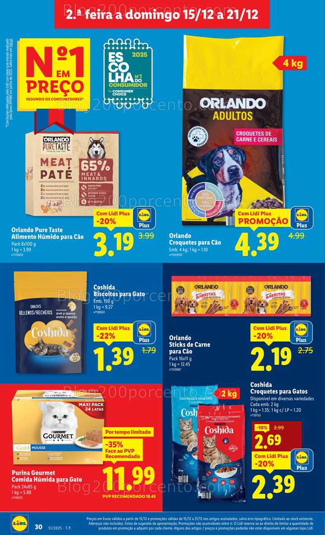 Antevisão Folheto LIDL Promoções de 15 a 21 dezembro