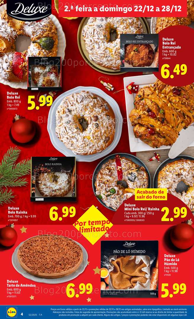 Antevisão Folheto LIDL Promoções de 22 a 28 dezembro - Edição Digital