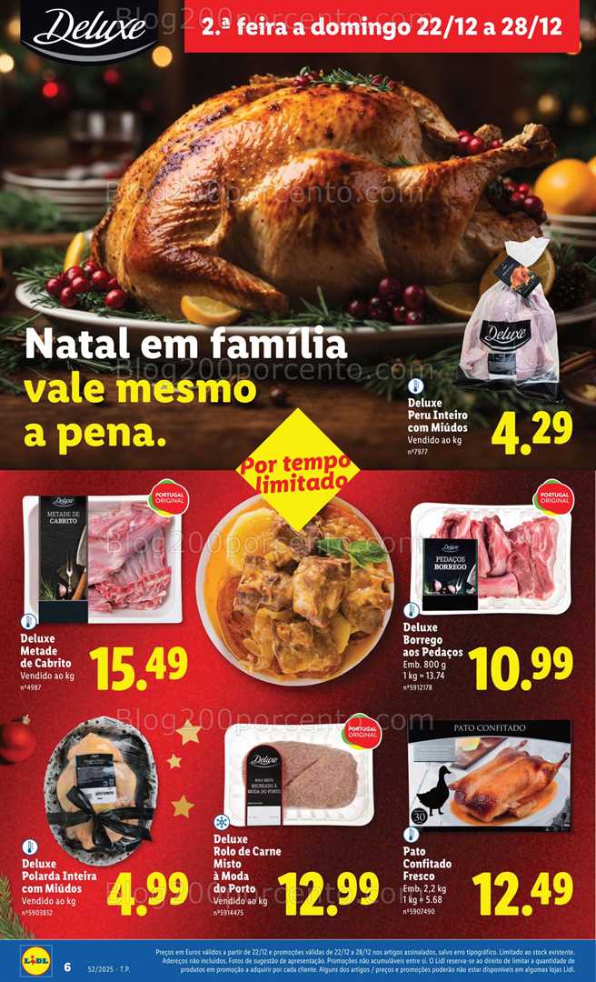 Antevisão Folheto LIDL Promoções de 22 a 28 dezembro - Edição Digital