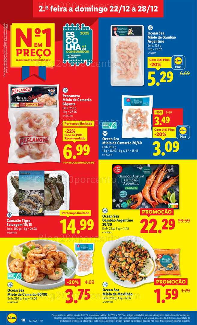 Antevisão Folheto LIDL Promoções de 22 a 28 dezembro - Edição Digital