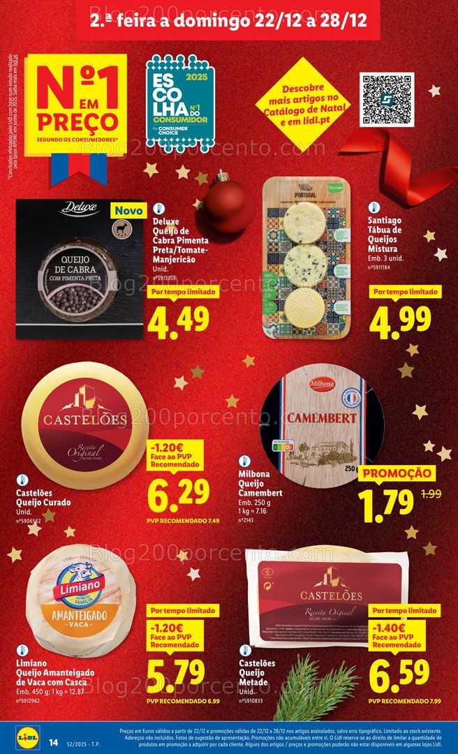 Antevisão Folheto LIDL Promoções de 22 a 28 dezembro - Edição Digital