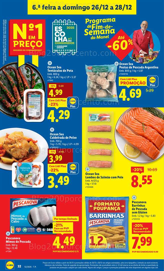 Antevisão Folheto LIDL Promoções de 22 a 28 dezembro - Edição Digital