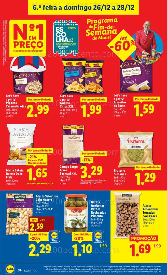 Antevisão Folheto LIDL Promoções de 22 a 28 dezembro - Edição Digital