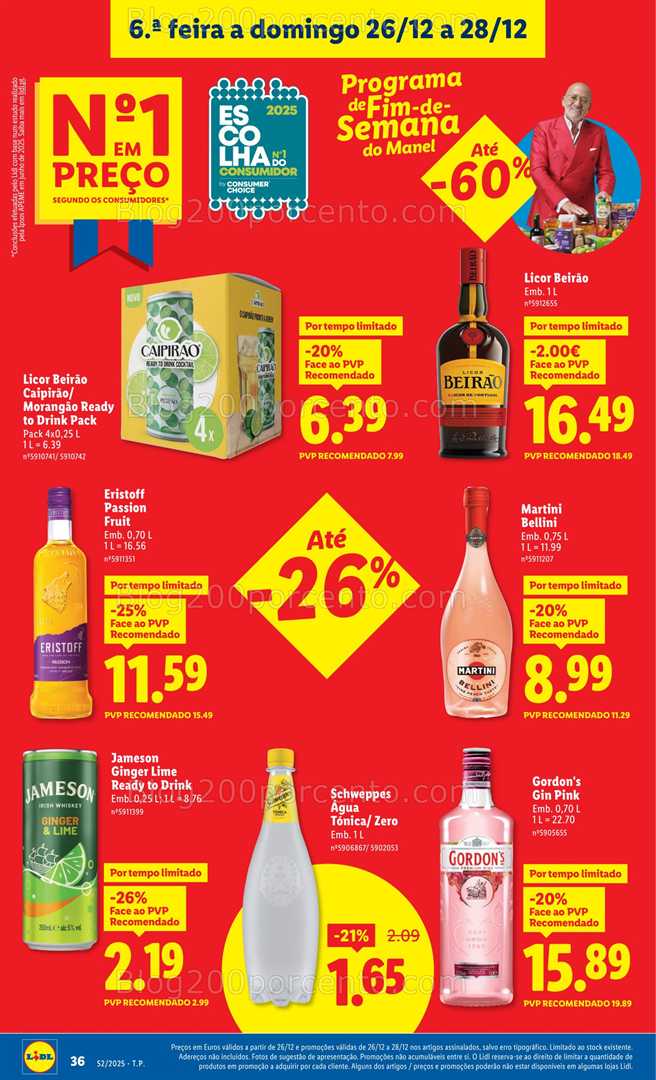 Antevisão Folheto LIDL Promoções de 22 a 28 dezembro - Edição Digital