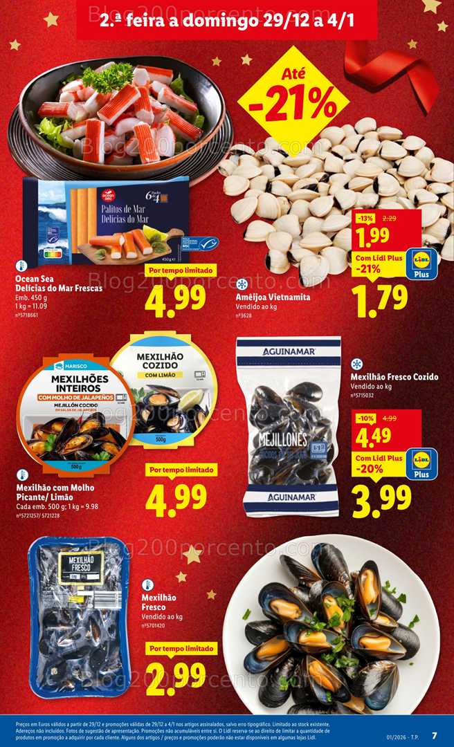 Antevisão Folheto LIDL Promoções 29 dezembro a 4 janeiro