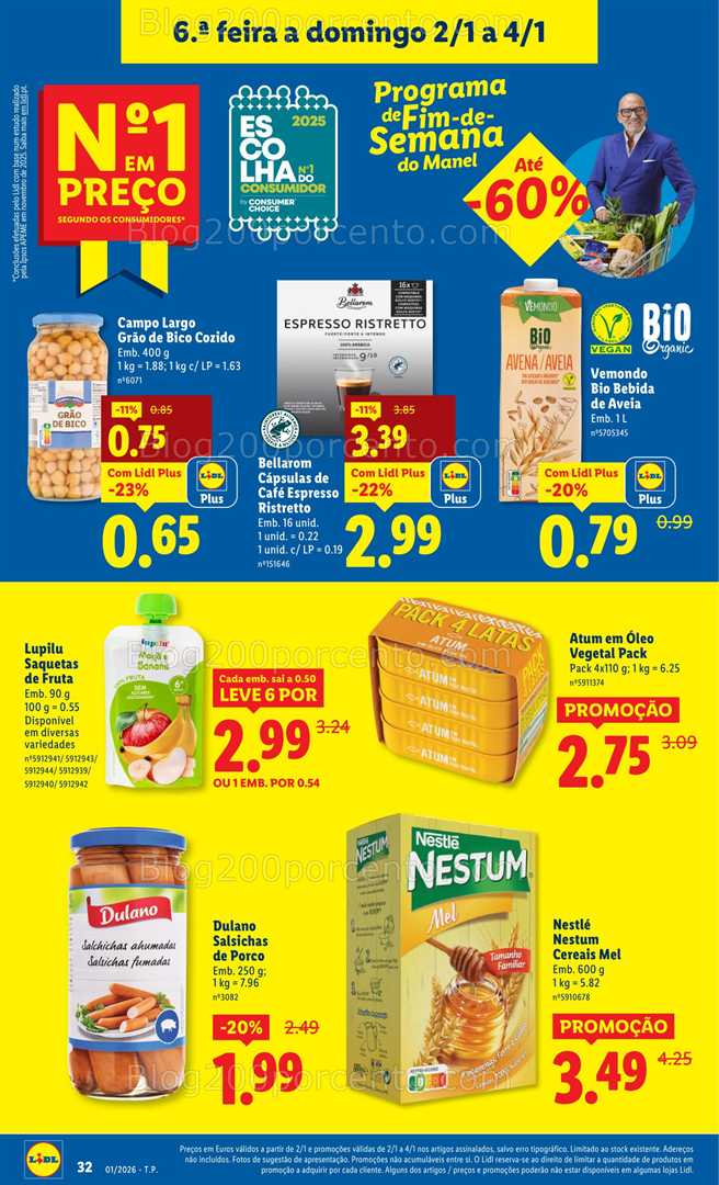 Antevisão Folheto LIDL Promoções 29 dezembro a 4 janeiro