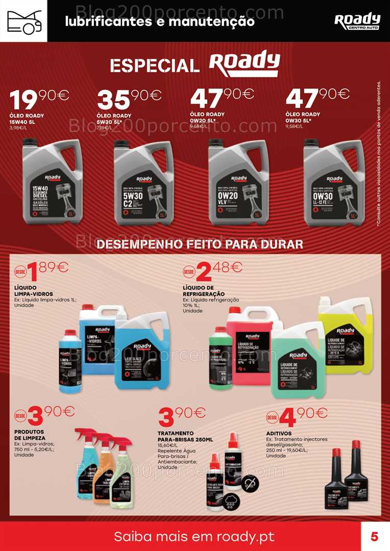 Antevisão Folheto ROADY Promoções de 2 a 25 janeiro