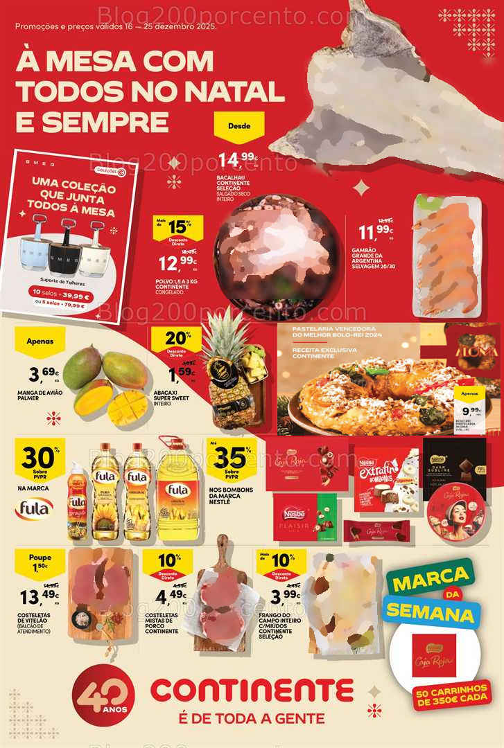 Antevisão Folheto CONTINENTE Bom Dia Promoções de 16 a 25 dezembro