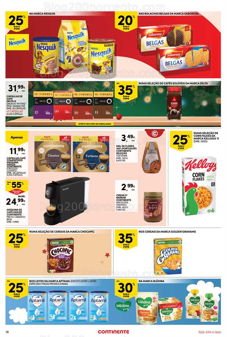 Antevisão Folheto CONTINENTE Bom Dia Promoções de 16 a 25 dezembro