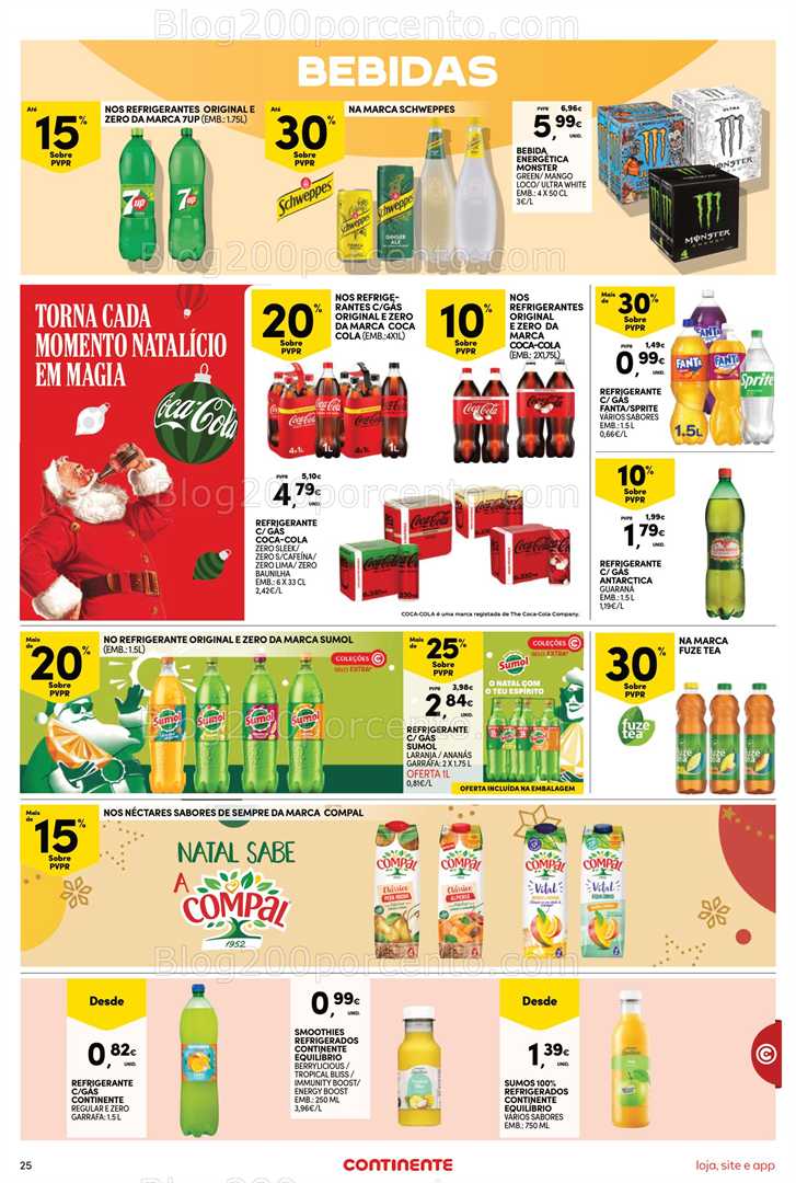 Antevisão Folheto CONTINENTE Bom Dia Promoções de 16 a 25 dezembro