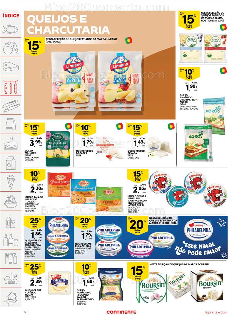 Antevisão Folheto CONTINENTE Promoções de 16 a 25 dezembro - Edição Digital