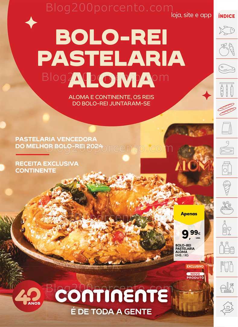 Antevisão Folheto CONTINENTE Promoções de 16 a 25 dezembro - Edição Digital