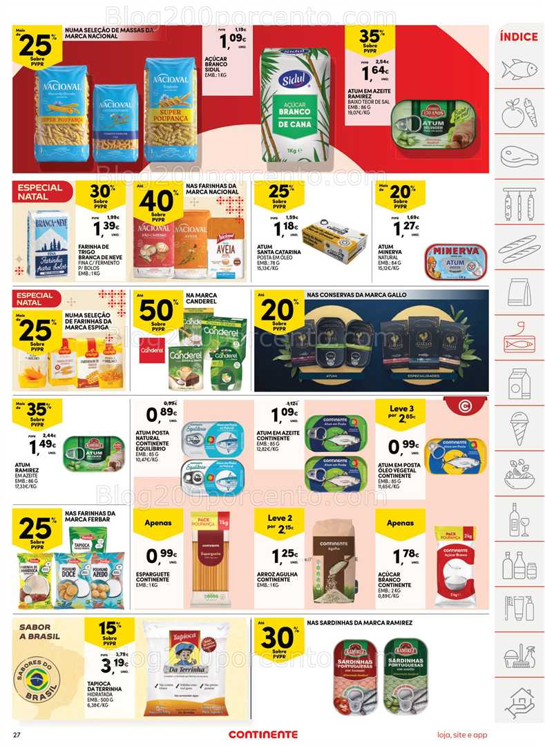 Antevisão Folheto CONTINENTE Promoções de 16 a 25 dezembro - Edição Digital