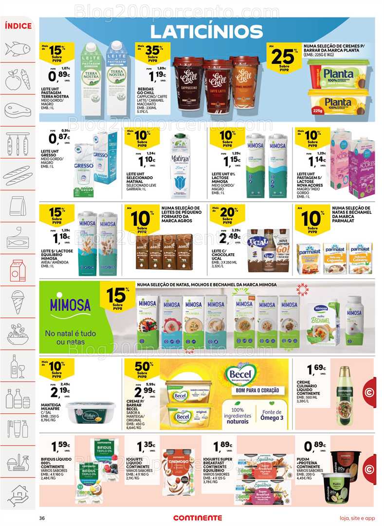 Antevisão Folheto CONTINENTE Promoções de 16 a 25 dezembro - Edição Digital