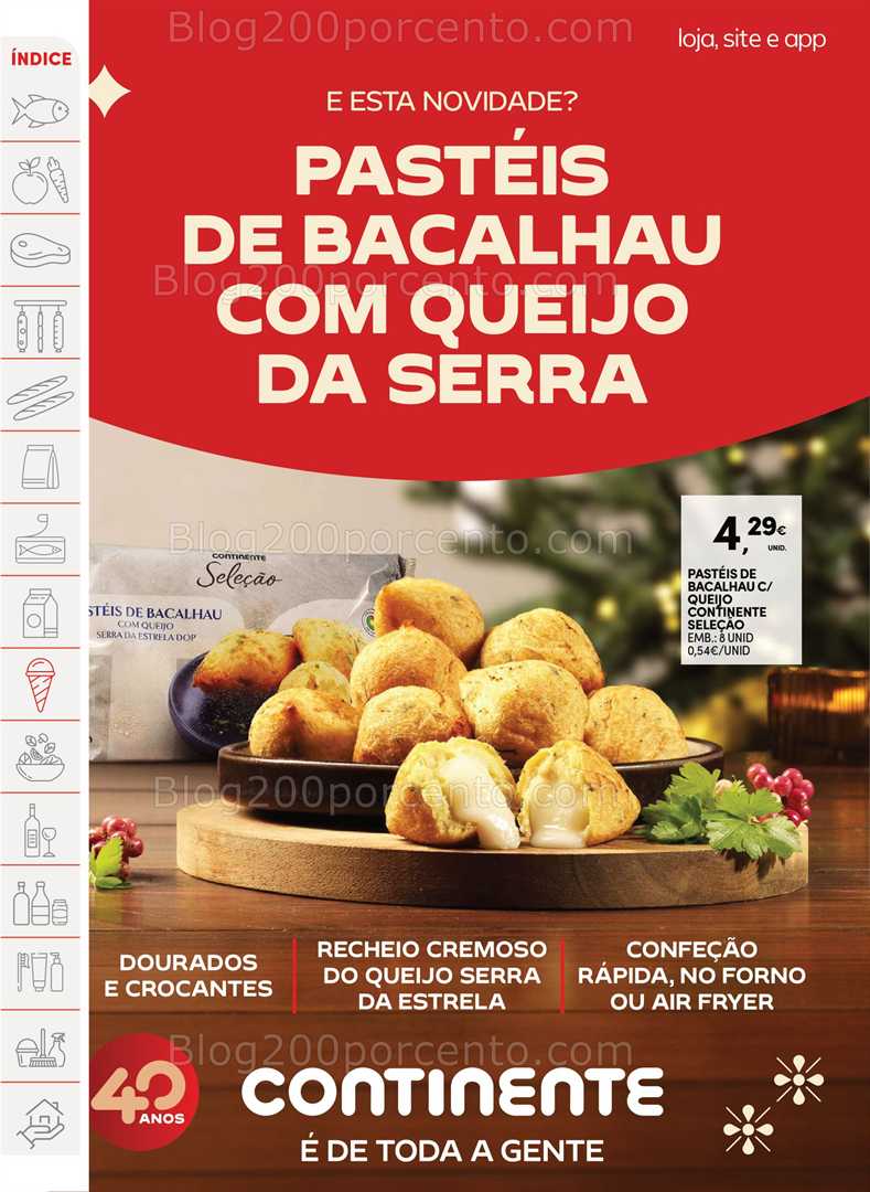 Antevisão Folheto CONTINENTE Promoções de 16 a 25 dezembro - Edição Digital