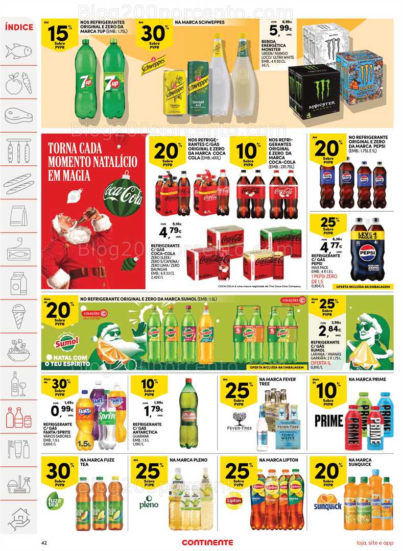 Antevisão Folheto CONTINENTE Promoções de 16 a 25 dezembro - Edição Digital