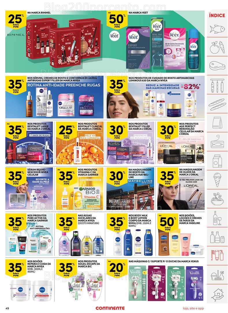 Antevisão Folheto CONTINENTE Promoções de 16 a 25 dezembro - Edição Digital