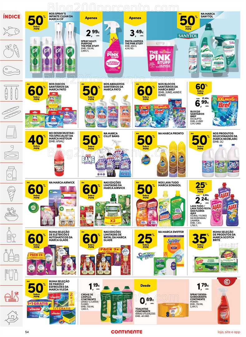 Antevisão Folheto CONTINENTE Promoções de 16 a 25 dezembro - Edição Digital