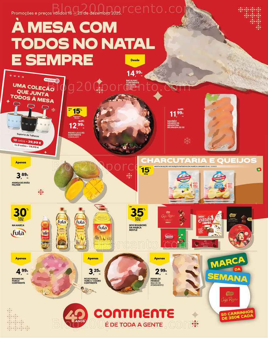 Antevisão Folheto CONTINENTE Madeira Promoções de 16 a 25 dezembro
