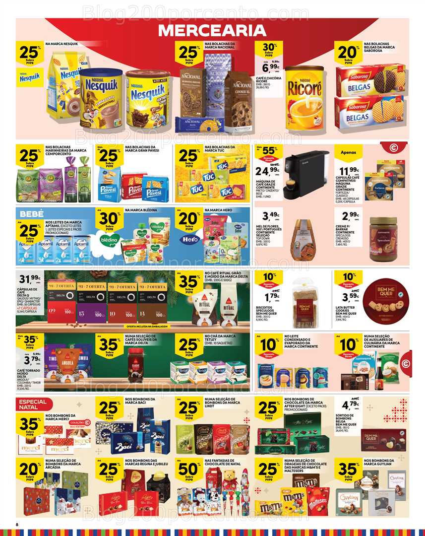 Antevisão Folheto CONTINENTE Madeira Promoções de 16 a 25 dezembro