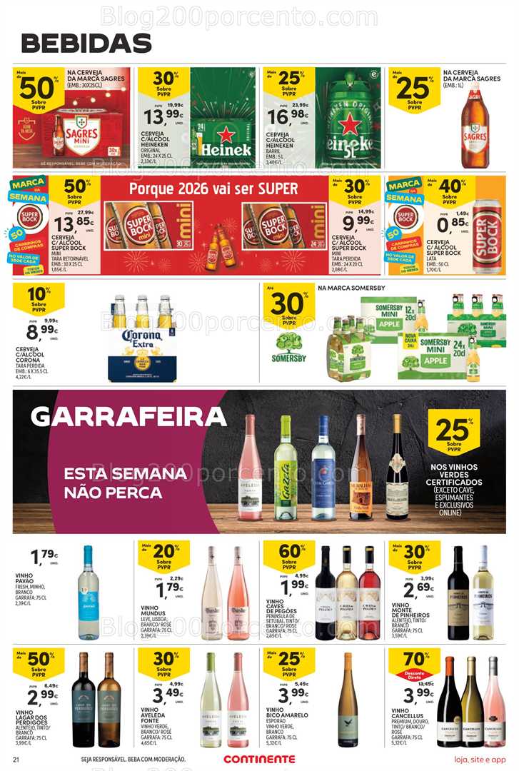 Antevisão Folheto CONTINENTE Bom Dia Promoções 26 a 31 dezembro