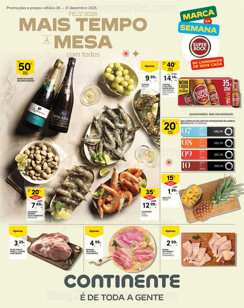 Antevisão Folheto CONTINENTE Madeira Promoções 26 a 31 dezembro