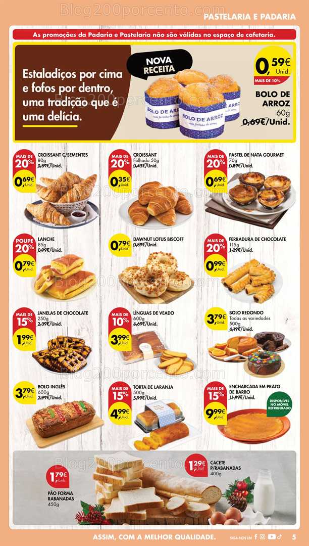 Antevisão Folheto PINGO DOCE Promoções de 3 a 5 janeiro