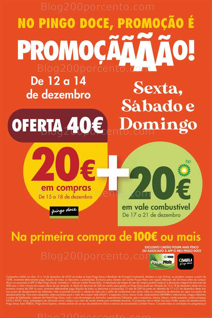 Antevisão Folheto PINGO DOCE Promoções Fim de Semana - 12 a 14 dezembro