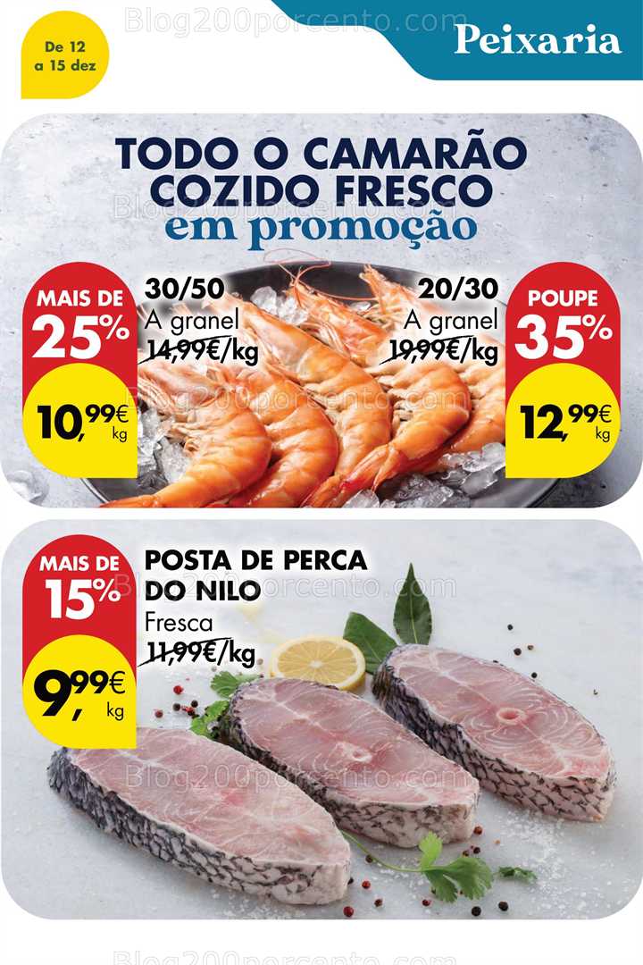 Antevisão Folheto PINGO DOCE Promoções Fim de Semana - 12 a 14 dezembro