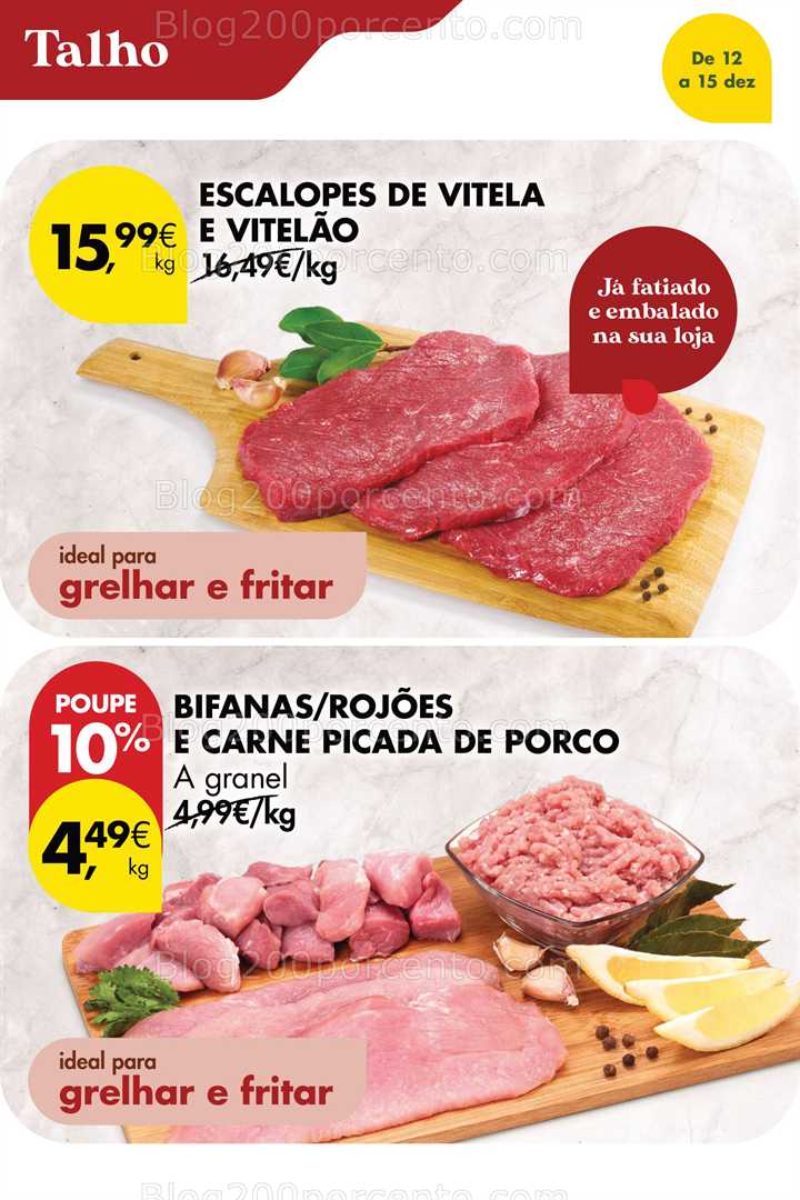 Antevisão Folheto PINGO DOCE Promoções Fim de Semana - 12 a 14 dezembro
