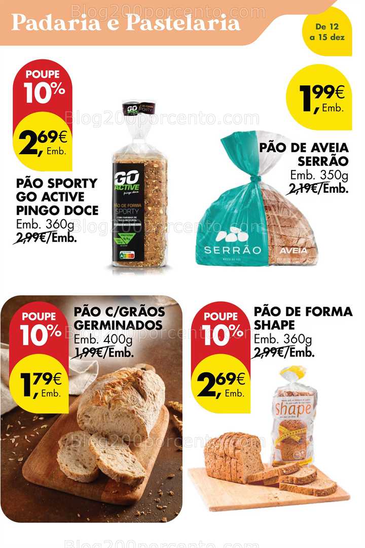 Antevisão Folheto PINGO DOCE Promoções Fim de Semana - 12 a 14 dezembro