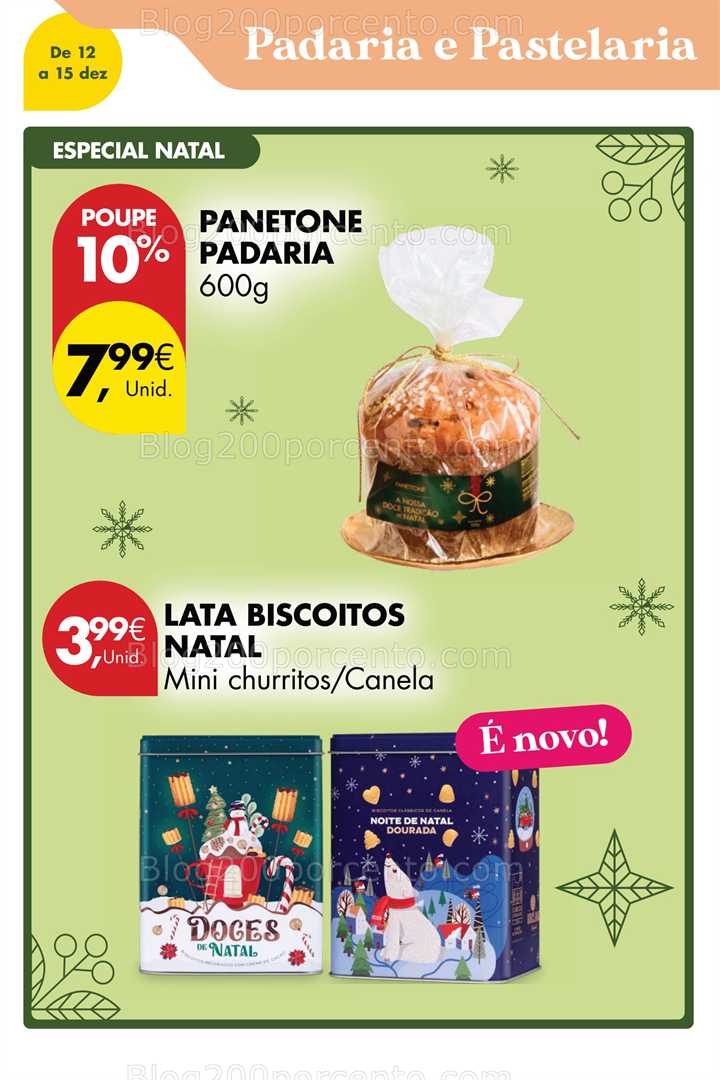 Antevisão Folheto PINGO DOCE Promoções Fim de Semana - 12 a 14 dezembro