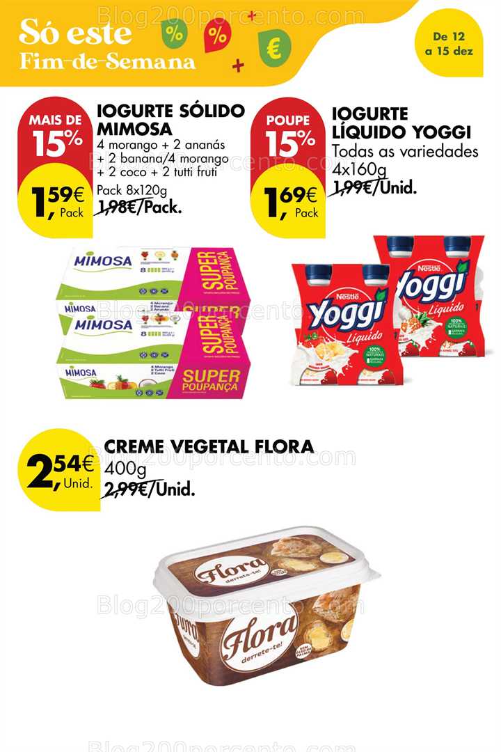 Antevisão Folheto PINGO DOCE Promoções Fim de Semana - 12 a 14 dezembro