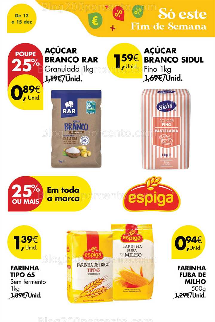 Antevisão Folheto PINGO DOCE Promoções Fim de Semana - 12 a 14 dezembro